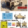 GH72A02 1/72 US M1240 M-ATV MRAP MRAP anti-ambush M153 