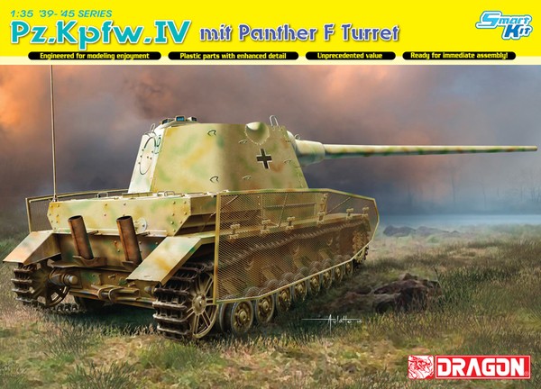 6824 1/35 Pz.Kpfw.IV mit Panther F Turret