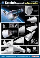 11013 1/72 Gemini Spacecraft w/Spacewalker 