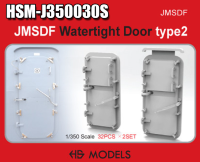350030S 1/350 JMSDF Универсальные водонепроницаемые дверные  (64 шт.)