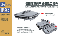 G350039 1/350 Вентиляционная система носовой палубы ВМС Германии, 1 комплект