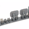 TR305211 1/35 1/35 Tiger Late Model Initial Verification Люк заряжающего ,литье и сварка