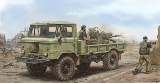 01017  1/35 Russian GAZ-66 Light Truck II 
