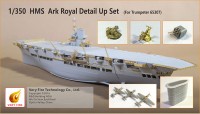 VF350004 1/350 HMS Ark Royal Detail Up Set  для Trumpeter/Merit 65307