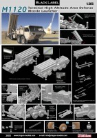 3605 M1120 Terminal High Altitude Area Defense Missile Launcher (THAAD)  1:35 