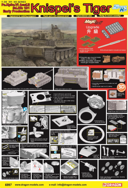  6997 1/35 Sd.Kfz.181 Tiger I Knispel's Tiger