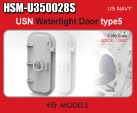 U350028S 1/350 ВМС США   Watertight Door-5   (64 шт.)