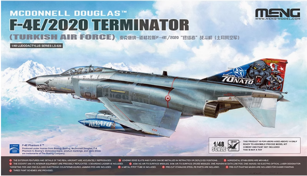MENG LS-020 1/48 F-4E/2020 Terminator ВВС Турции LS-020