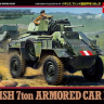 32587 1/48  бронеавтомобиль 7-ton Armored Car Mk.IV с фигурой командира