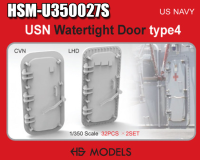 U350027S 1/350  ВМС США  Дверь  (64 шт.)