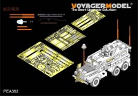 PEA362 1/35 Modern US COUGAR 6x6 MRAP additional parts (For MENG SS-005) 1 350 руб.