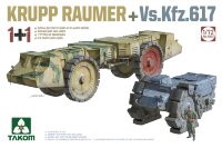 5007 1/35 Krupp Räumer + Vs.Kfz.617