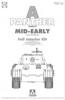 2098 1/35 WWII German medium Tank Sd.Kfz.171 Panther A mid-early production