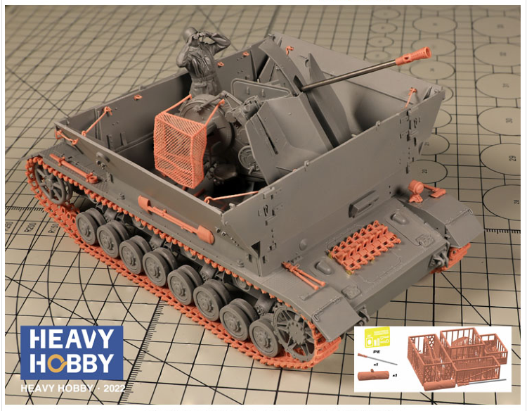 35019 1/35 Допы  3-Д печать на  FLAK43 