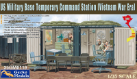 35GM0119  1/35 US Military Base Temporary Command Station Vietnam War Era