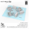FS35057 1/35 Немецкий полевой телефон FF33 времен Второй мировой войны (18 шт)