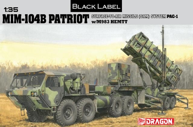 3558 1/35 US MIM-104B Патриот, ракета PAC-1 и  M983