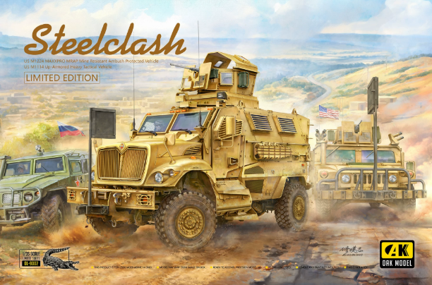 Oak Model OL-9002 1/35 Steelclash M1224 Maxxpro & M1114