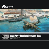 Flyhawk FH1161 1/700 Royal Navy Seaplane Dockside Base