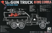 AF35323 1/35 U.S Army Gun Truck "King Cobra" VN War