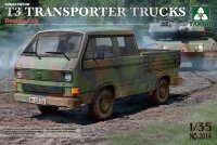 Takom 2014 1/35 Bundeswehr T3 Transporter Trucks