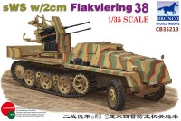 CB35213 1/35 sWS w/2cm Flakviering 38