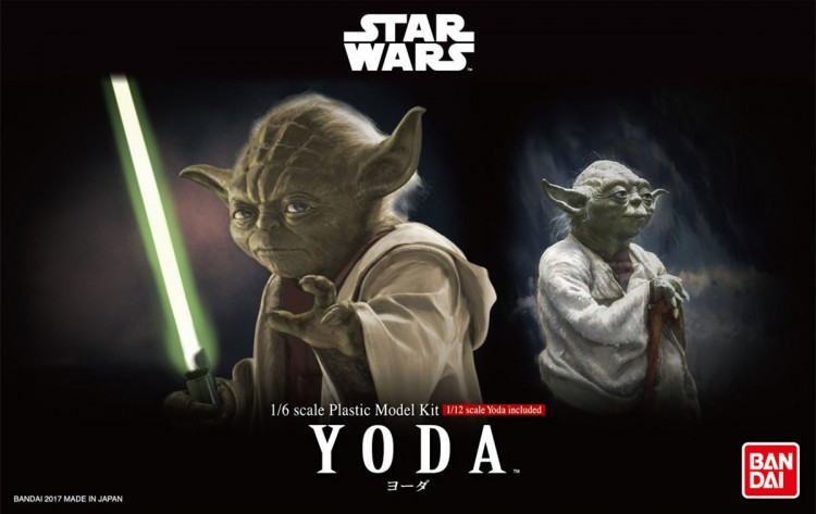 Star Wars Yoda contains 1/6 and 1/12 Figure Bandai - No. 0214473