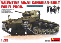 MINIART 35123 1/35 Советский пехотный танк Valentine Mk.VI