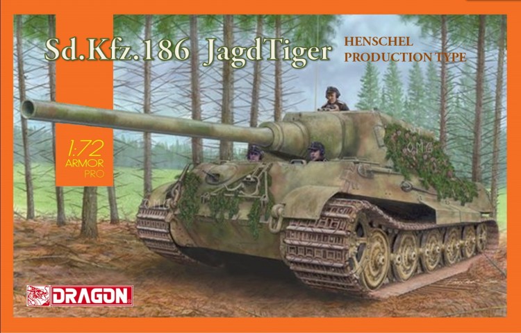 7563 1/72 Jagdtiger Henschel Type