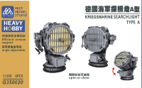 G350020 1/350 Немецкий ВМС General Searchlight Type A 6 шт.