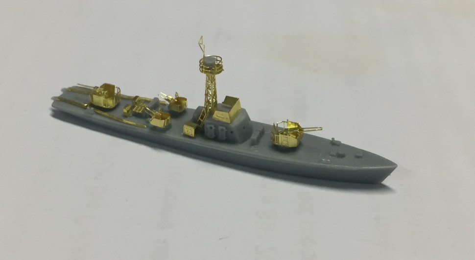 MDW027 early Resin kit 1/700 PLAN Type 062"Shanghai"Class Gunboat 