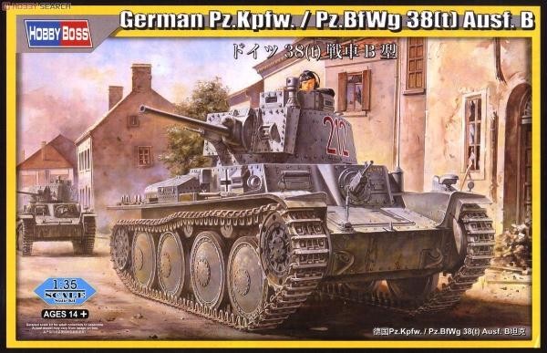 80138 HobbyBoss 1/35 German Pz.Kpfw. / Pz.BfWg 38(t) Ausf. B 