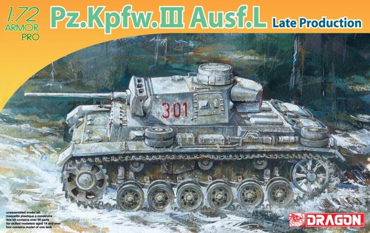 7385 1/72  Pz.Kpfw.III Ausf.L Late Production