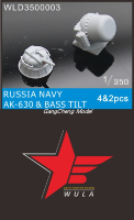 WLD3500003 1/350 Российская система ближней защиты АК-630 и радар MR-123