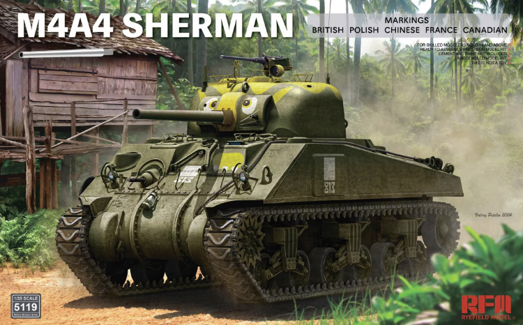  RM-5119 1/35 M4A4 Sherman