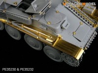 PE35232 1/35 WWII German Flakpanzer 38(t) "Gepard" Fenders (For DRAGON 6469)