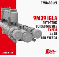 TM0480119 1/48  Зенитная ракета 9М39 «Игла» и двухбазовый боезапас