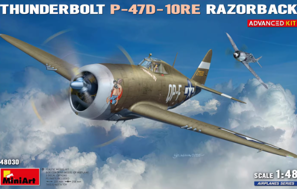 MiniArt 48030 1/48 Thunderbolt P-47D-10RE 