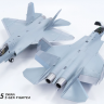 D7001 1/72 J-35+J35A   Stealth Fighter Dual Aircraft