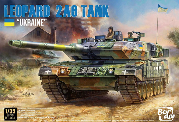 BT-031 1/35 Украинский основной боевой танк Leopard 2A6
