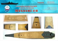 700004 1/700 Палуба на Japanese Navy Battleship Musashi Fujimi 46002 