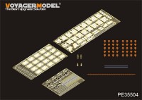 PE35504I DF Merkava Mk.3D MBT side skirts (For MENG TS-001)
