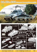 7581 1/72 Sd.Kfz. 232 Schwerer Panzerspähwagen (Fu)