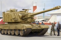 83835 САУ GCT 155mm AU-F1 SPH Based on T-72 (Hobby Boss) 1/35