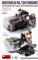 35331 Двигатель Maybach HL120 1/35 +фигурки 