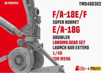 TM0480302 1/48 F/A-18E/F/G  шасси на MENG