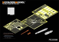 PE35598 Modern JGSDF Type10 MBT (Gun barrel、 Machine Gun Include) (FOR TAMIYA 35329)