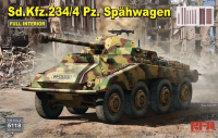  RM-5118 1/35 Sd.Kfz. 234/4 Pz. Spähwagen with Full Interior