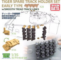 TR305200-1 1/35 крепления для запасных траков на Танк «Тигр» 