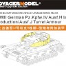 PEA163 1/35 Pz.Kpfw.IV Ausf.H late Production/Ausf.J Turret Armour